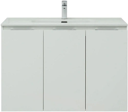 Тумба под раковину Aquanet Алвита New 100 3 дверцы, белый матовый 00277530 Тумба под раковину Aquanet Алвита New 100 3 дверцы, белый матовый 00277530