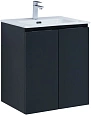 Тумба под раковину Aquanet Алвита New 60 2 дверцы, антрацит 00277523 Тумба под раковину Aquanet Алвита New 60 2 дверцы, антрацит 00277523