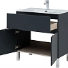 Тумба под раковину Aquanet Алвита New 80 1 ящик, 2 дверцы, антрацит 00277551 Тумба под раковину Aquanet Алвита New 80 1 ящик, 2 дверцы, антрацит 00277551