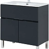Тумба под раковину Aquanet Алвита New 80 1 ящик, 2 дверцы, антрацит 00277551 Тумба под раковину Aquanet Алвита New 80 1 ящик, 2 дверцы, антрацит 00277551