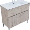 Тумба под раковину Aquanet Алвита New 90 1 ящик, 2 дверцы, дуб веллингтон белый 00303912 Тумба под раковину Aquanet Алвита New 90 1 ящик, 2 дверцы, дуб веллингтон белый 00303912