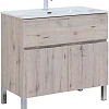 Тумба под раковину Aquanet Алвита New 90 1 ящик, 2 дверцы, дуб веллингтон белый 00303912 Тумба под раковину Aquanet Алвита New 90 1 ящик, 2 дверцы, дуб веллингтон белый 00303912