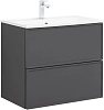 Тумба под раковину Aquanet Арт 75 ясень графит 00329064 напольная/подвесная