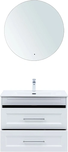 Тумба под раковину Aquanet Бостон new 80 00306368 белый сатин Тумба под раковину Aquanet Бостон new 80 00306368 белый сатин