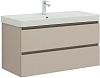 Тумба под раковину Aquanet Вега 2.0 100 бежевый 00337939 подвесная
