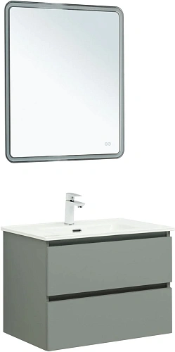 Тумба под раковину Aquanet Вега 2.0 70 мисти грин 00337960 подвесная Тумба под раковину Aquanet Вега 2.0 70 мисти грин 00337960 подвесная