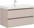 Тумба под раковину Aquanet Вега 2.0 90 бежевый 00337944 подвесная Тумба под раковину Aquanet Вега 2.0 90 бежевый 00337944 подвесная
