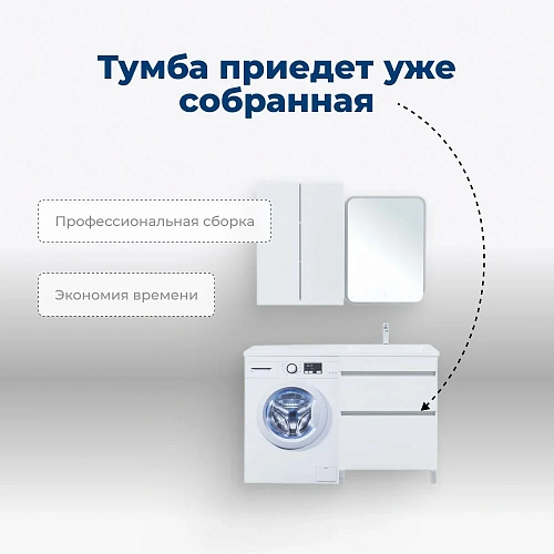 Тумба под раковину Aquanet Вега 68 белый глянец 00329125 напольная Тумба под раковину Aquanet Вега 68 белый глянец 00329125 напольная