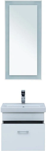 Тумба под раковину Aquanet Верона 50 (Moduo Slim) белый 00246951 Тумба под раковину Aquanet Верона 50 (Moduo Slim) белый 00246951