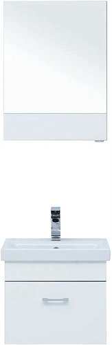 Тумба под раковину Aquanet Верона 50 (Moduo Slim) белый 00246951 Тумба под раковину Aquanet Верона 50 (Moduo Slim) белый 00246951