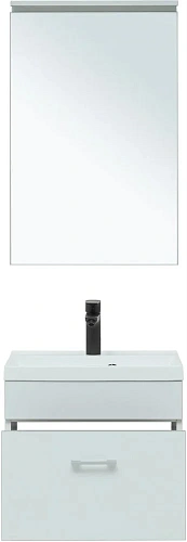 Тумба под раковину Aquanet Верона 50 белый матовый 00272425 Тумба под раковину Aquanet Верона 50 белый матовый 00272425
