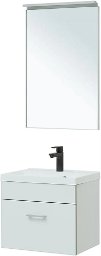 Тумба под раковину Aquanet Верона 50 белый матовый 00272425 Тумба под раковину Aquanet Верона 50 белый матовый 00272425