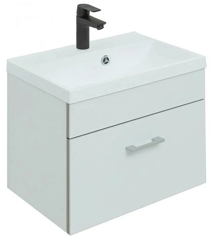 Тумба под раковину Aquanet Верона 50 белый матовый 00272425 Тумба под раковину Aquanet Верона 50 белый матовый 00272425