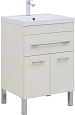 Тумба под раковину Aquanet Верона 60 крем (1 ящик, 2 дверцы) 00304535 Тумба под раковину Aquanet Верона 60 крем (1 ящик, 2 дверцы) 00304535