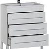 Тумба под раковину Aquanet Верона 75 белый (напольная 3 ящика) 00178254 Тумба под раковину Aquanet Верона 75 белый (напольная 3 ящика) 00178254