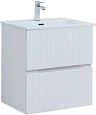 Тумба под раковину Aquanet Джейн 60 белый матовый 00313284 напольная/подвесная Тумба под раковину Aquanet Джейн 60 белый матовый 00313284 напольная/подвесная