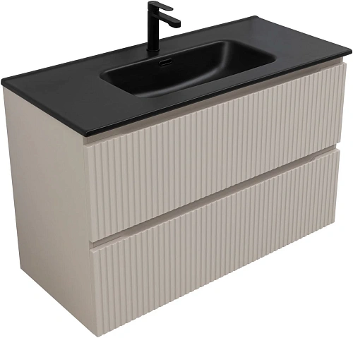 Тумба под раковину Aquanet Джейн Flat 100 00343979 бежевый Тумба под раковину Aquanet Джейн Flat 100 00343979 бежевый