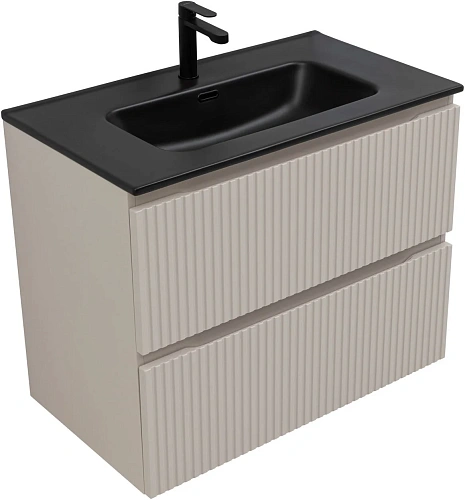 Тумба под раковину Aquanet Джейн Flat 80 00343977 бежевый Тумба под раковину Aquanet Джейн Flat 80 00343977 бежевый