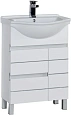 Тумба под раковину Aquanet Доминика 60 белый 00171684 Тумба под раковину Aquanet Доминика 60 белый 00171684