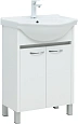 Тумба под раковину Aquanet Донна 60 белый глянец 00294390 напольная Тумба под раковину Aquanet Донна 60 белый глянец 00294390 напольная