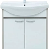 Тумба под раковину Aquanet Донна 80 белый дуб/белый (2 дверцы) 00274170 Тумба под раковину Aquanet Донна 80 белый дуб/белый (2 дверцы) 00274170