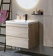 Тумба под раковину Aquanet Нота New 100 дуб светлый 00334200 подвесная Тумба под раковину Aquanet Нота New 100 дуб светлый 00334200 подвесная