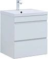 Тумба под раковину Aquanet Нота New 60 белый глянец 00335417 подвесная Тумба под раковину Aquanet Нота New 60 белый глянец 00335417 подвесная