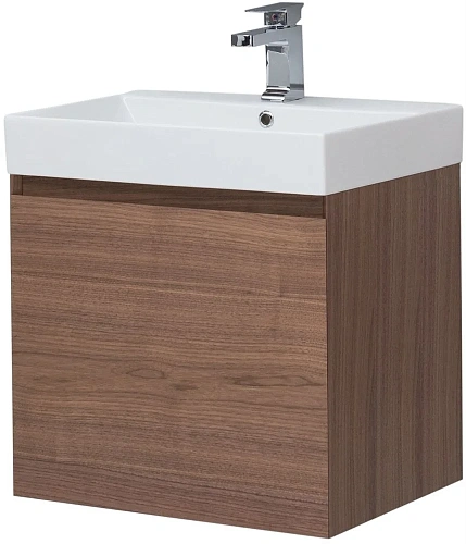 Тумба под раковину Aquanet Нью-Йорк 60 орех 00203945 Тумба под раковину Aquanet Нью-Йорк 60 орех 00203945