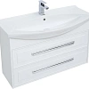 Тумба под раковину Aquanet Остин 105 белый (под раковину Стиль) 00252671 Тумба под раковину Aquanet Остин 105 белый (под раковину Стиль) 00252671