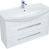 Тумба под раковину Aquanet Остин 105 белый (под раковину Стиль) 00252671 Тумба под раковину Aquanet Остин 105 белый (под раковину Стиль) 00252671
