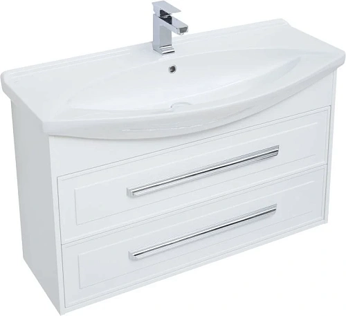 Тумба под раковину Aquanet Остин 105 белый (под раковину Стиль) 00252671 Тумба под раковину Aquanet Остин 105 белый (под раковину Стиль) 00252671