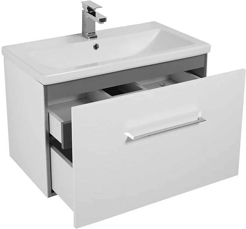 Тумба под раковину Aquanet Порто 80 белый 00195731 Тумба под раковину Aquanet Порто 80 белый 00195731