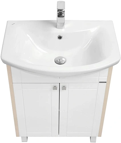 Тумба под раковину Aquaton Альпина 65 дуб молочный 1A133401AL530 Тумба под раковину Aquaton Альпина 65 дуб молочный 1A133401AL530