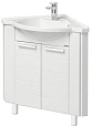 Тумба под раковину Aquaton Альтаир 62 угловой белый 1A042601AR010 Тумба под раковину Aquaton Альтаир 62 угловой белый 1A042601AR010