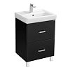 Тумба под раковину Aquaton Америна 60 Н черная 1A169201AM950 Тумба под раковину Aquaton Америна 60 Н черная 1A169201AM950