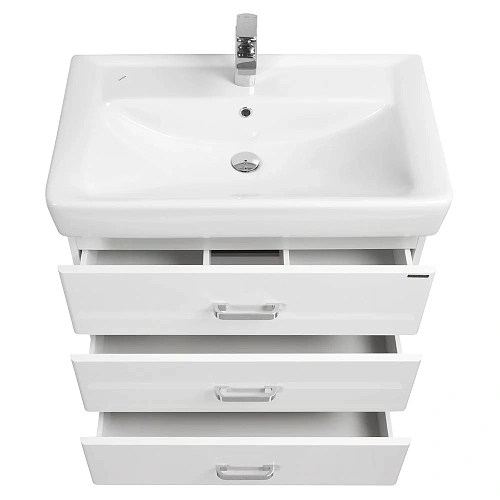 Тумба под раковину Aquaton Америна 70 М белый 1A169001AM010 Тумба под раковину Aquaton Америна 70 М белый 1A169001AM010