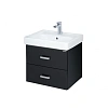 Тумба под раковину Aquaton Америна 70 черный 1A137601AM950