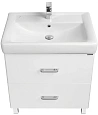 Тумба под раковину Aquaton Америна 80 Н белый 1A169401AM010 Тумба под раковину Aquaton Америна 80 Н белый 1A169401AM010