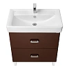 Тумба под раковину Aquaton Америна 80 Н темно-коричневая 1A169401AM430 Тумба под раковину Aquaton Америна 80 Н темно-коричневая 1A169401AM430