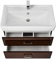 Тумба под раковину Aquaton Америна 80 темно-коричневая 1A137701AM430 Тумба под раковину Aquaton Америна 80 темно-коричневая 1A137701AM430