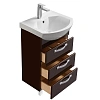 Тумба под раковину Aquaton Ария 50 Н темно-коричневая 1A140201AA430 Тумба под раковину Aquaton Ария 50 Н темно-коричневая 1A140201AA430