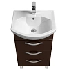 Тумба под раковину Aquaton Ария 50 Н темно-коричневая 1A140201AA430 Тумба под раковину Aquaton Ария 50 Н темно-коричневая 1A140201AA430
