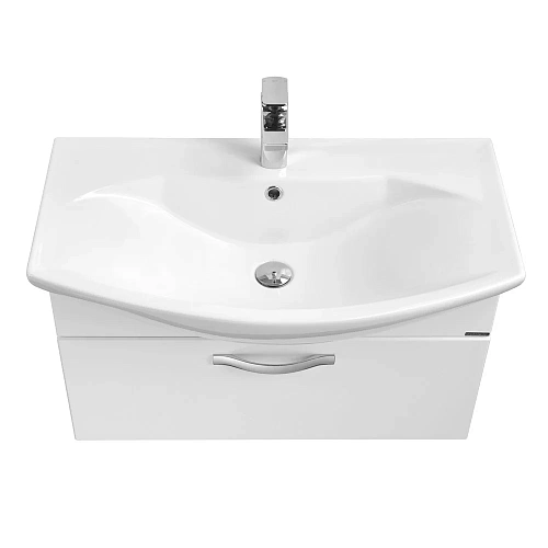 Тумба под раковину Aquaton Ария 80 подвесная белый 1A141701AA010 Тумба под раковину Aquaton Ария 80 подвесная белый 1A141701AA010