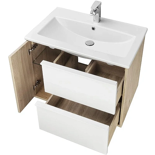 Тумба под раковину Aquaton Бостон 75 дуб эврика 1A252601BN010 Тумба под раковину Aquaton Бостон 75 дуб эврика 1A252601BN010
