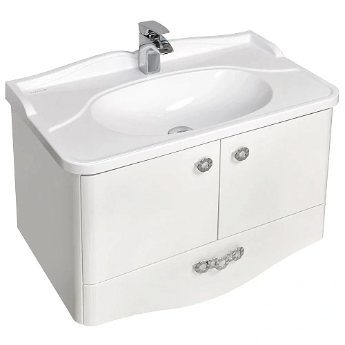 Тумба под раковину Aquaton Венеция 75 белый 1A150901VN010 Тумба под раковину Aquaton Венеция 75 белый 1A150901VN010