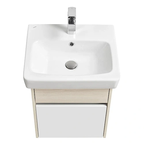 Тумба под раковину Aquaton Верди PRO 50 белый, ясень фабрик 1A195901VDAV0 Тумба под раковину Aquaton Верди PRO 50 белый, ясень фабрик 1A195901VDAV0