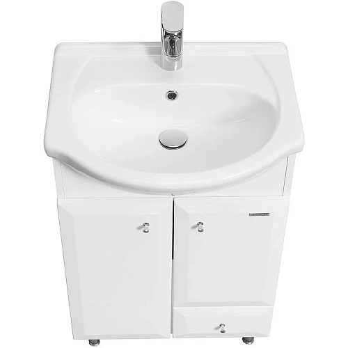 Тумба под раковину Aquaton Джимми 57 белый 1A250301DJ010 Тумба под раковину Aquaton Джимми 57 белый 1A250301DJ010