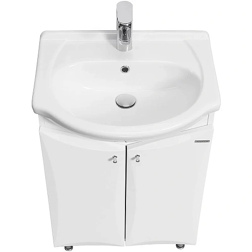 Тумба под раковину Aquaton Джимми 57 У белый 1A250501DJ010 Тумба под раковину Aquaton Джимми 57 У белый 1A250501DJ010