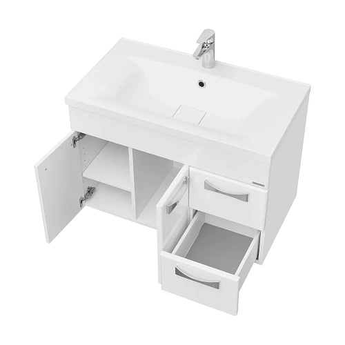 Тумба под раковину Aquaton Диор 80 белый 1A167801DR010 Тумба под раковину Aquaton Диор 80 белый 1A167801DR010