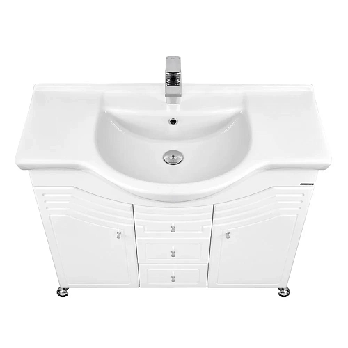 Тумба под раковину Aquaton Домус 95 белый 1A061301DO010 Тумба под раковину Aquaton Домус 95 белый 1A061301DO010